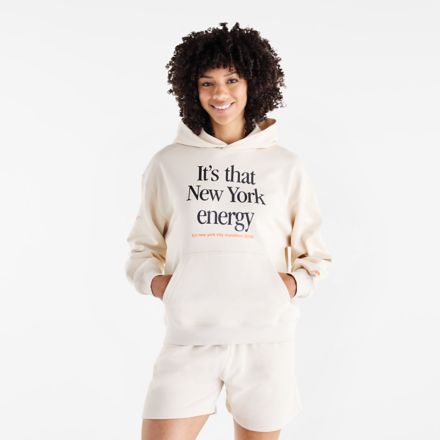 NYC Marathon Hoodie - NY Energy, LINEN, WTV7N9LIN