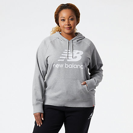 New Balance NB Essentials Pullover Hoodie, WTX03550AG image number null