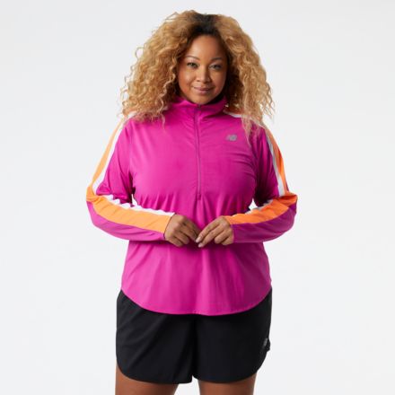 Half zip pullover windbreaker womens sale