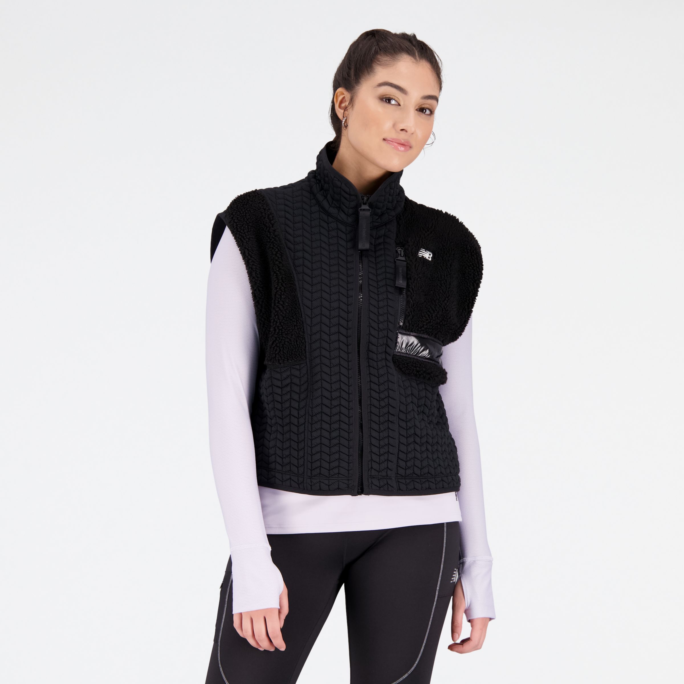 

New Balance Women's NB Heatloft Vest Black - Black