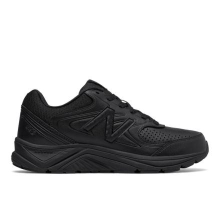 Black new sale balance walking shoes