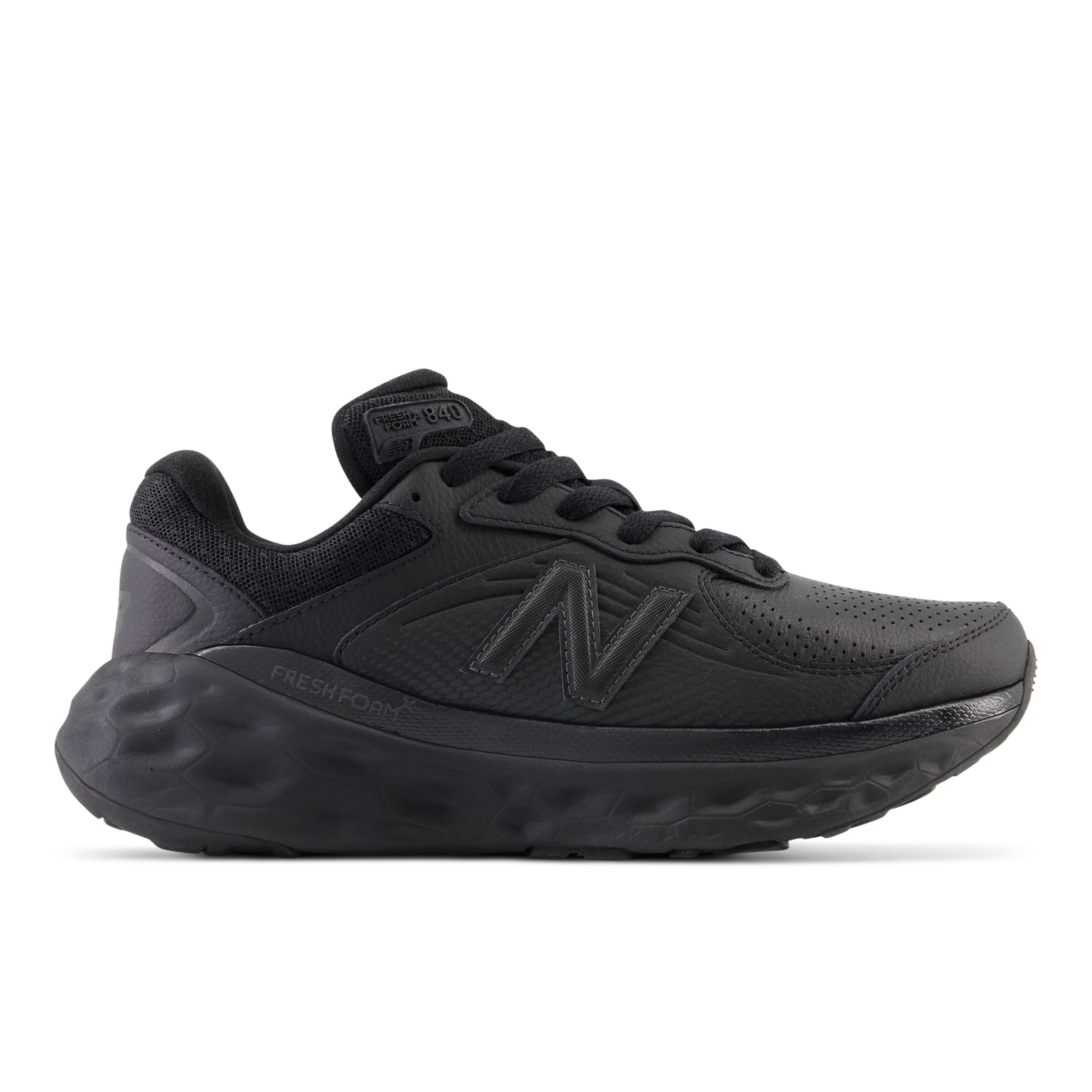 뉴발란스 New Balance Fresh Foam X 840F Slip Resistant,Black with Blacktop