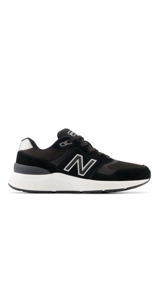 New Balance Walking Fresh Foam 880 v6 in Black With Silver