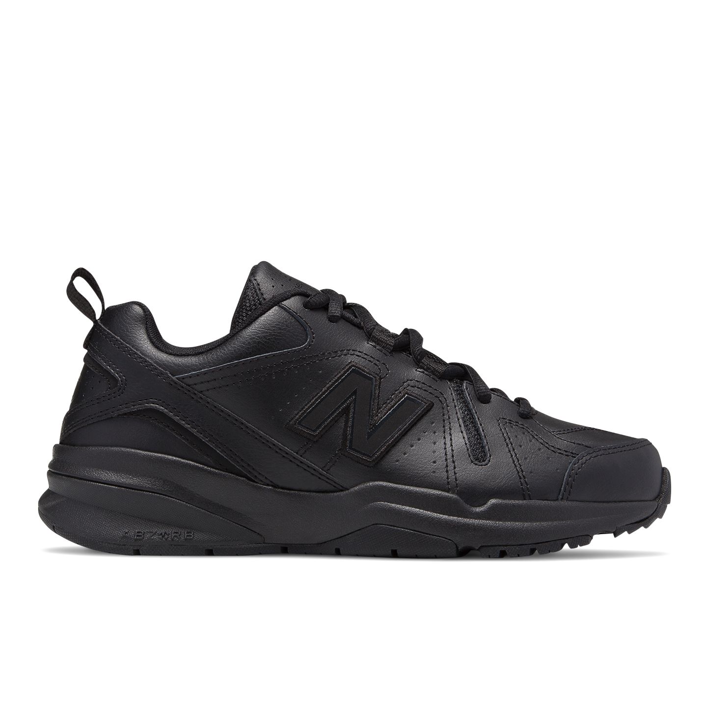Женские кроссовки New Balance WX608v5 Slip Resistant, цвет: Чёрный — фото 1