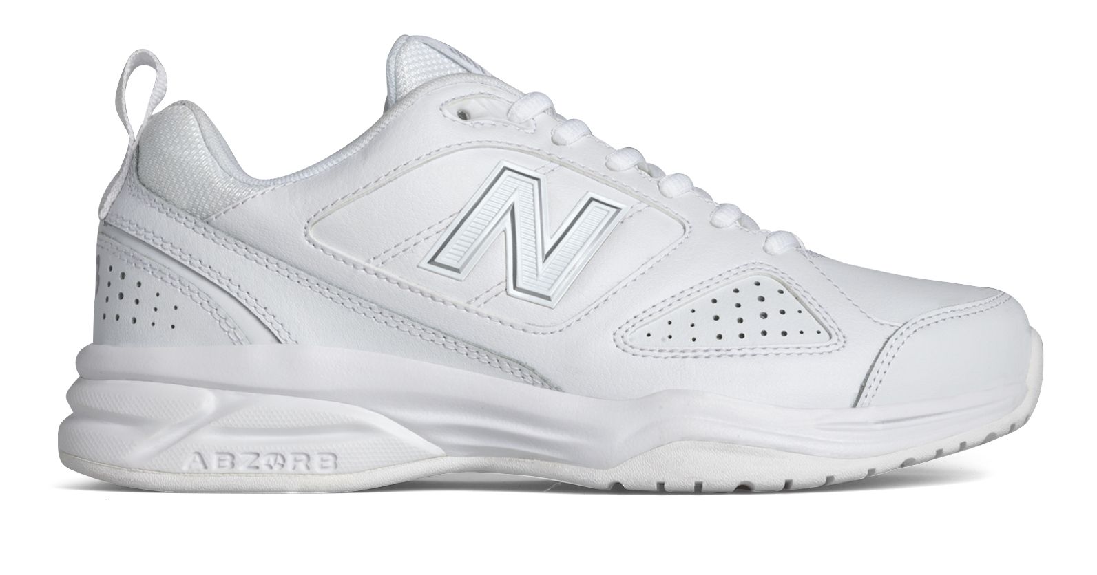 new balance 624v4 white