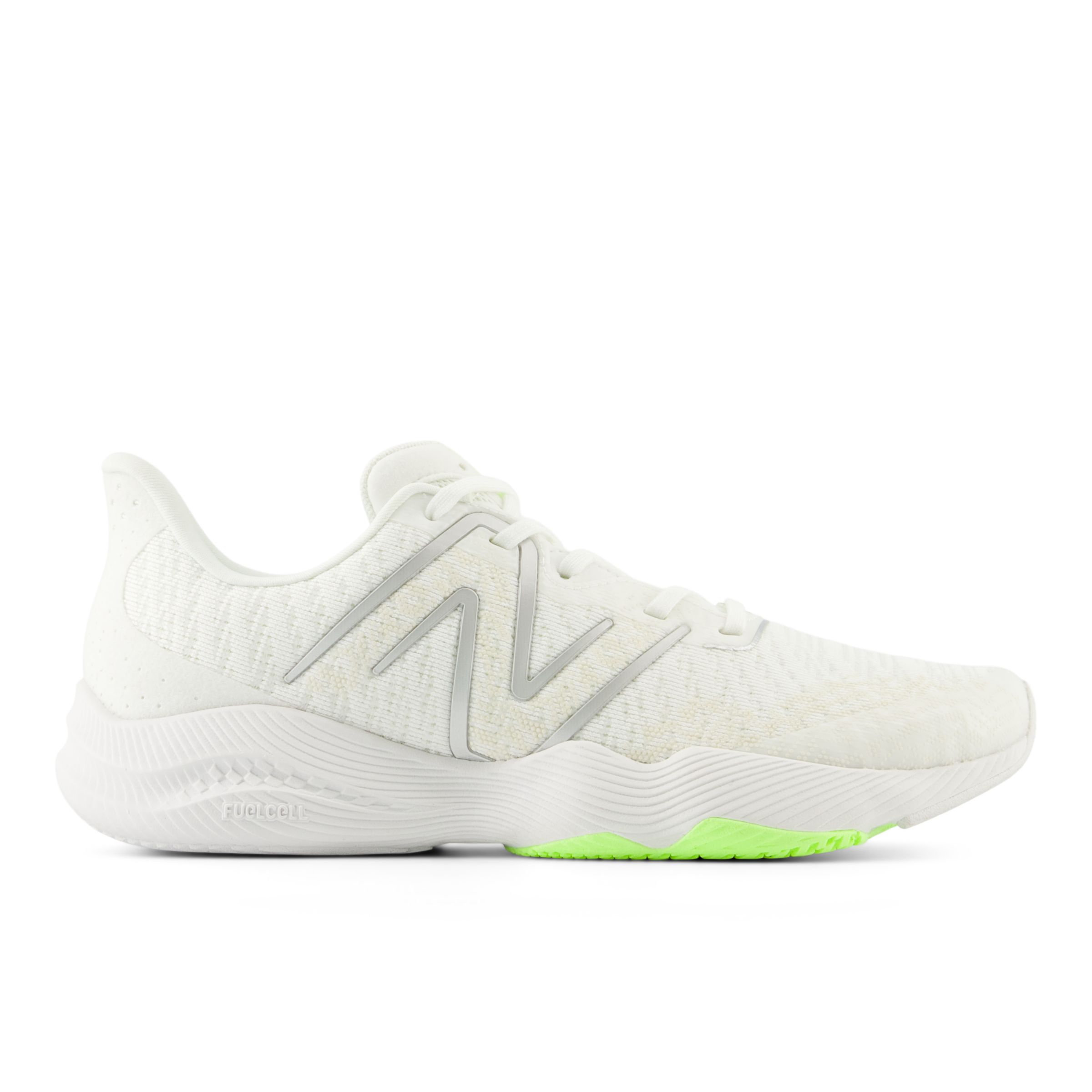 New Balance  Kvinnor FuelCell Shift TR v2 i White/Green Textile, Storlek 36