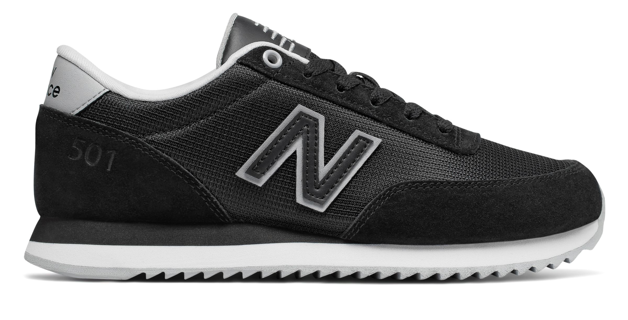 new balance 501 black and white