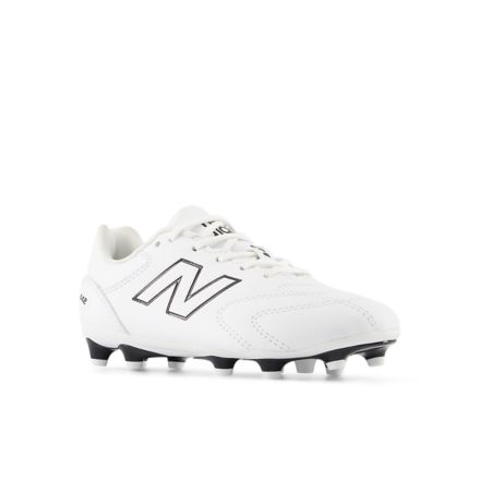 442 Team Jnr FG V3, Black with WHITE, Y43F4N0