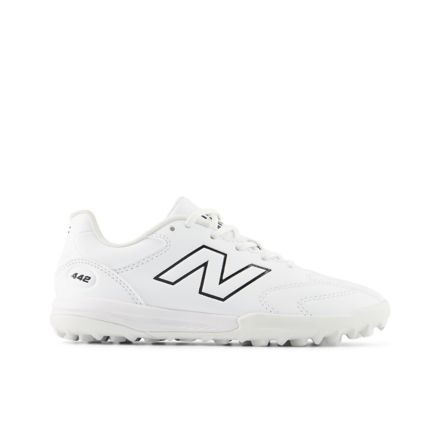 442 Team Jnr TF V3, Black 100 with NB 103 WHITE, Y43T8SZ