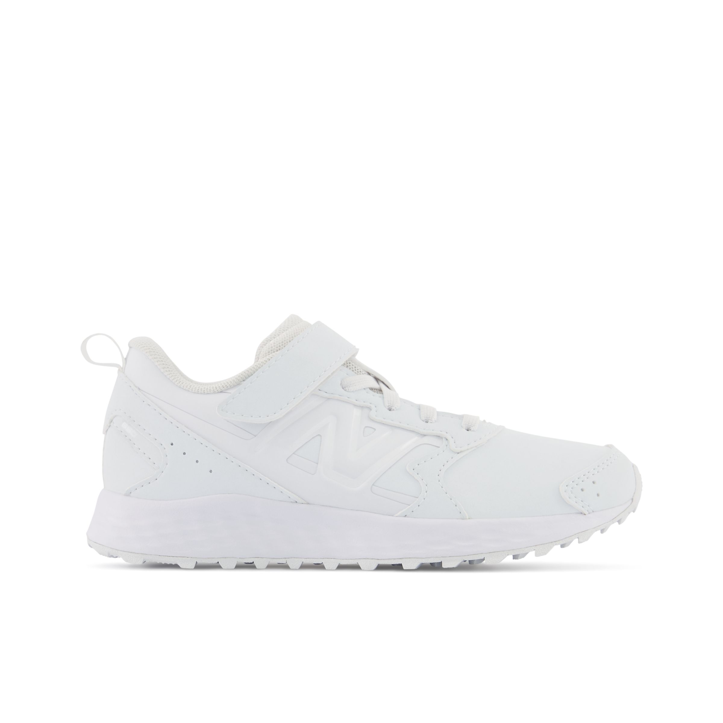 

New Balance Kids' Fresh Foam 650 Bungee Lace with Top Strap White - White