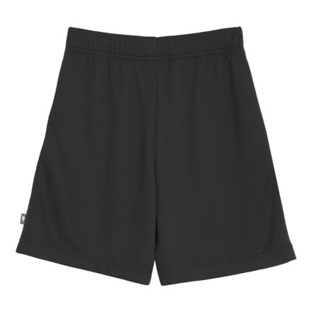 ポリエステル ビッグロゴショーツ, BLACK with Black, YB6137ZYBK