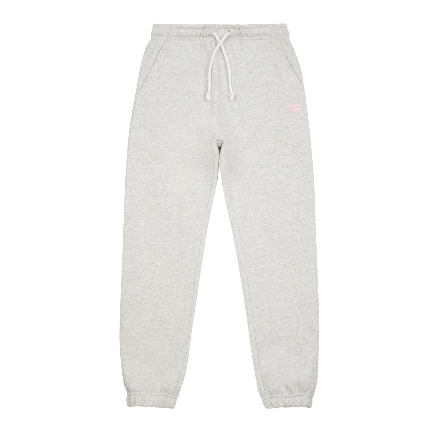 Детские брюки New Balance BB Small Logo Jogger, цвет: Пепельный меланжевый — фото 1