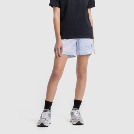 Klutch Athletics Kids Mesh Print Short, OXFORD BLUE with Blue, YB61E8RRAA1