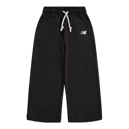 Small Logo Wide Leg Pant, BLACK, YB61G8P7BK