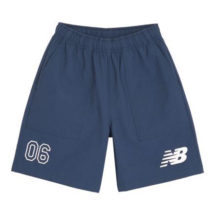 シアサッカー ショーツ, NB NAVY with Blue, YB61L2GJNNY
