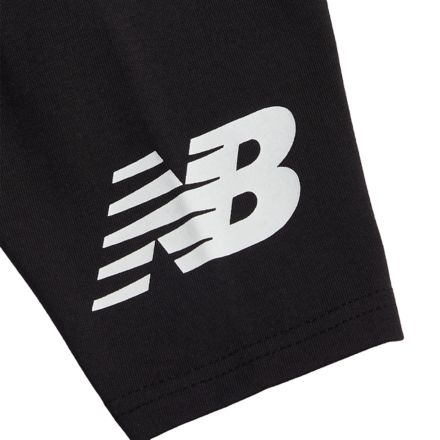 Stacked Logo Cycle Short, AZUL OXFORD, YB61M7T1BK