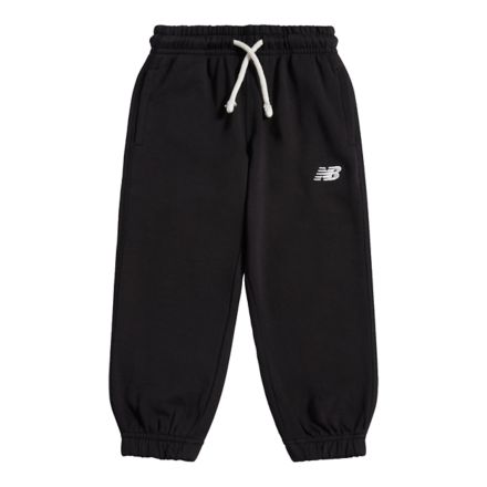 French Terry Small Logo Jogger, Gris atl&eacute;tico jaspedado, YB61N10FBK