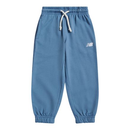French Terry Small Logo Jogger, Gris atl&eacute;tico jaspedado, YB61N10FHEB