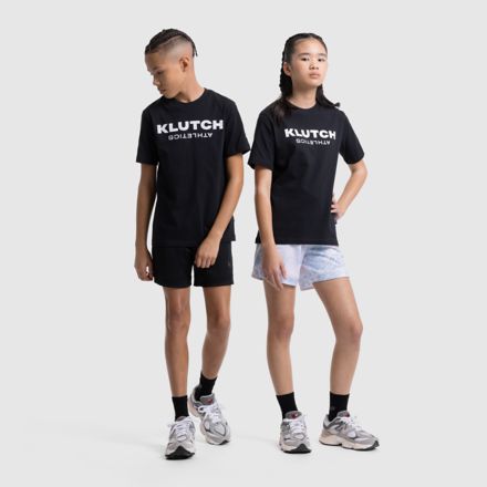 Klutch Athletics Kids Mesh Short, CAVIAR, YB61N318BK