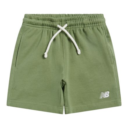 French Terry Small Logo Short, NB NAVY, YB61Q8KOAAR