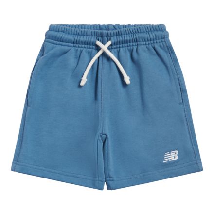 French Terry Small Logo Short, NB NAVY, YB61Q8KOHEB