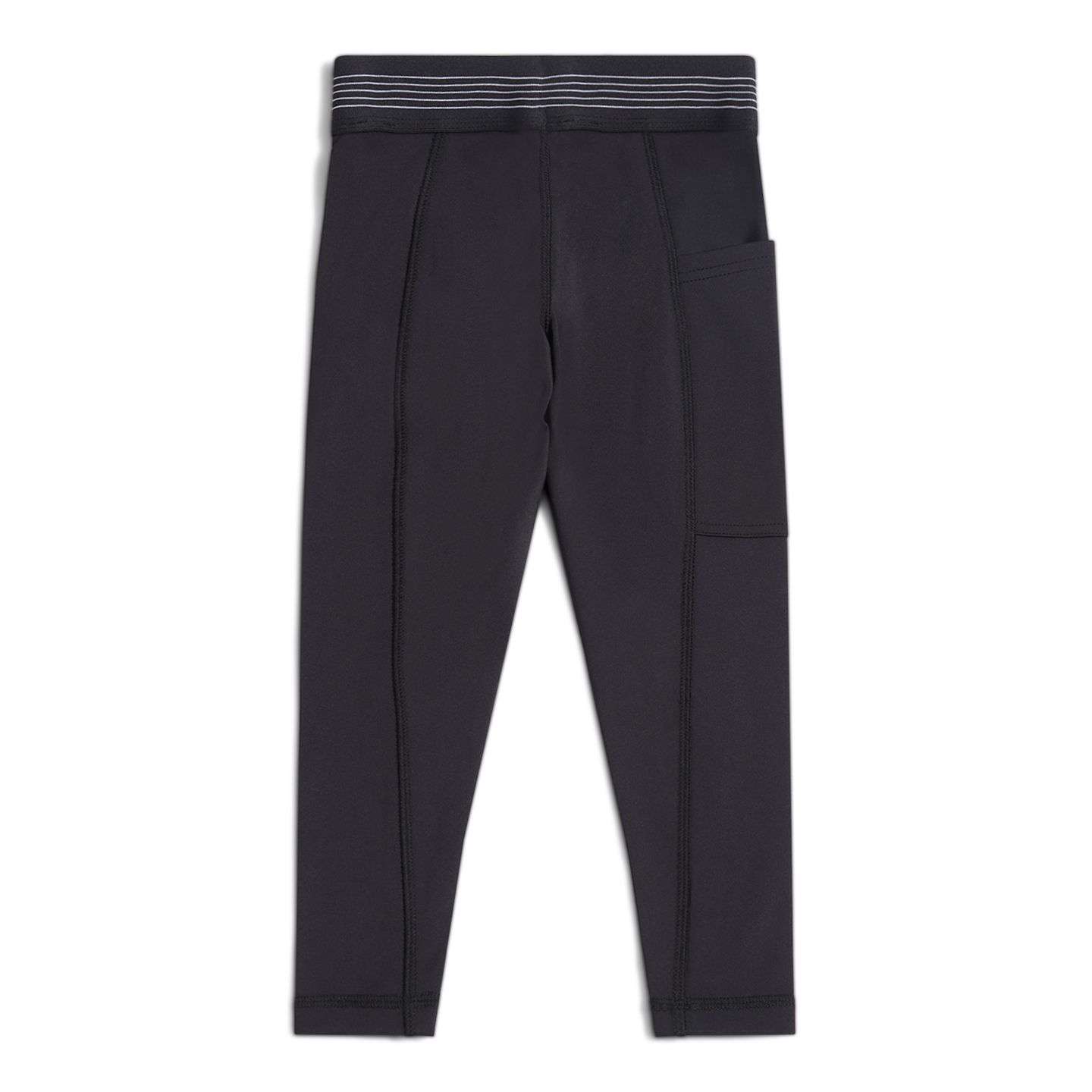 Детские леггинсы New Balance Harmony Performance Pocket, цвет: Чёрный — фото 2