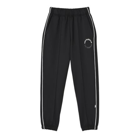 トラックニットパンツ, BLACK, YB6235ZFBK