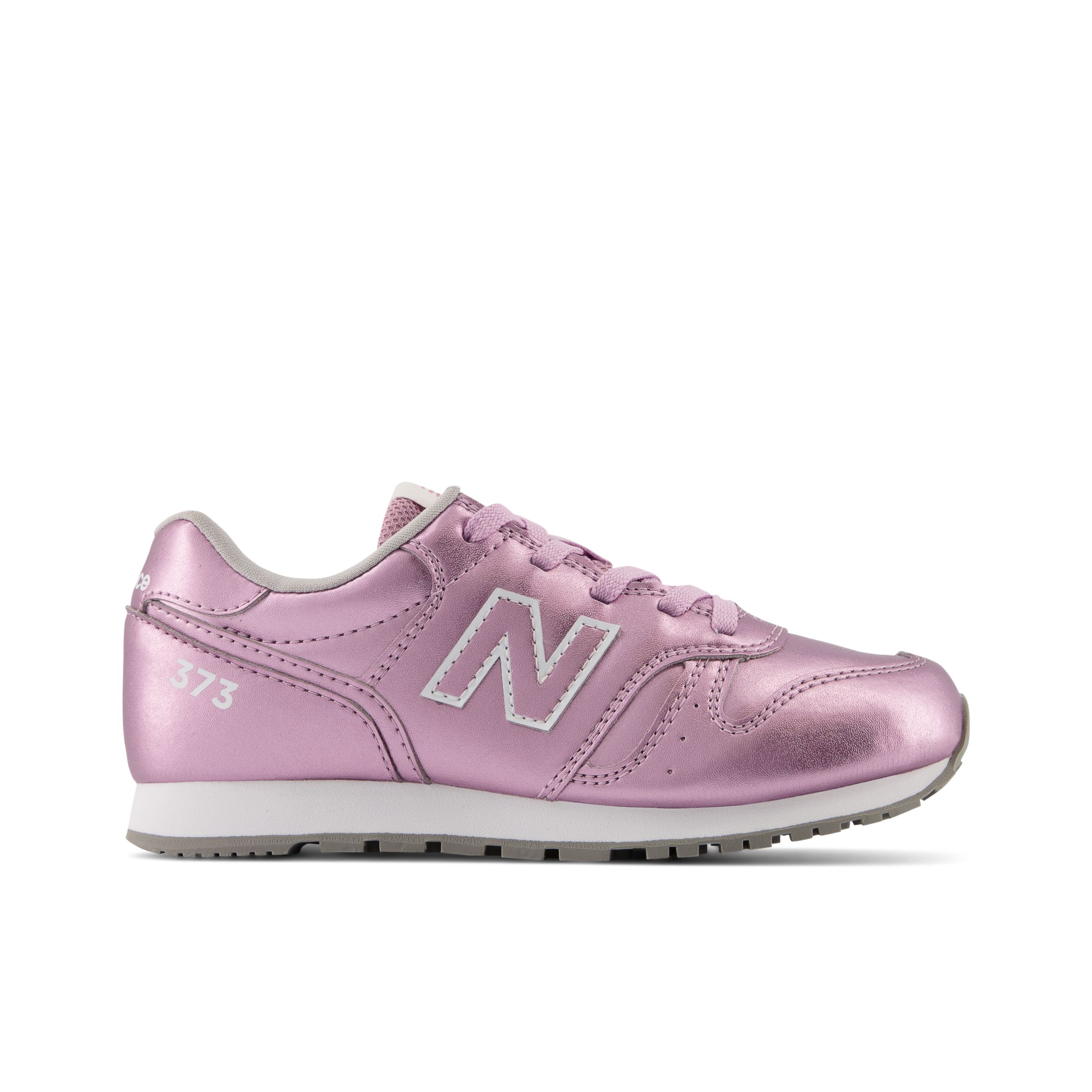 New Balance Niños 373 Lace in Rosa, Synthetic, Talla 32.5 - YC373XB2