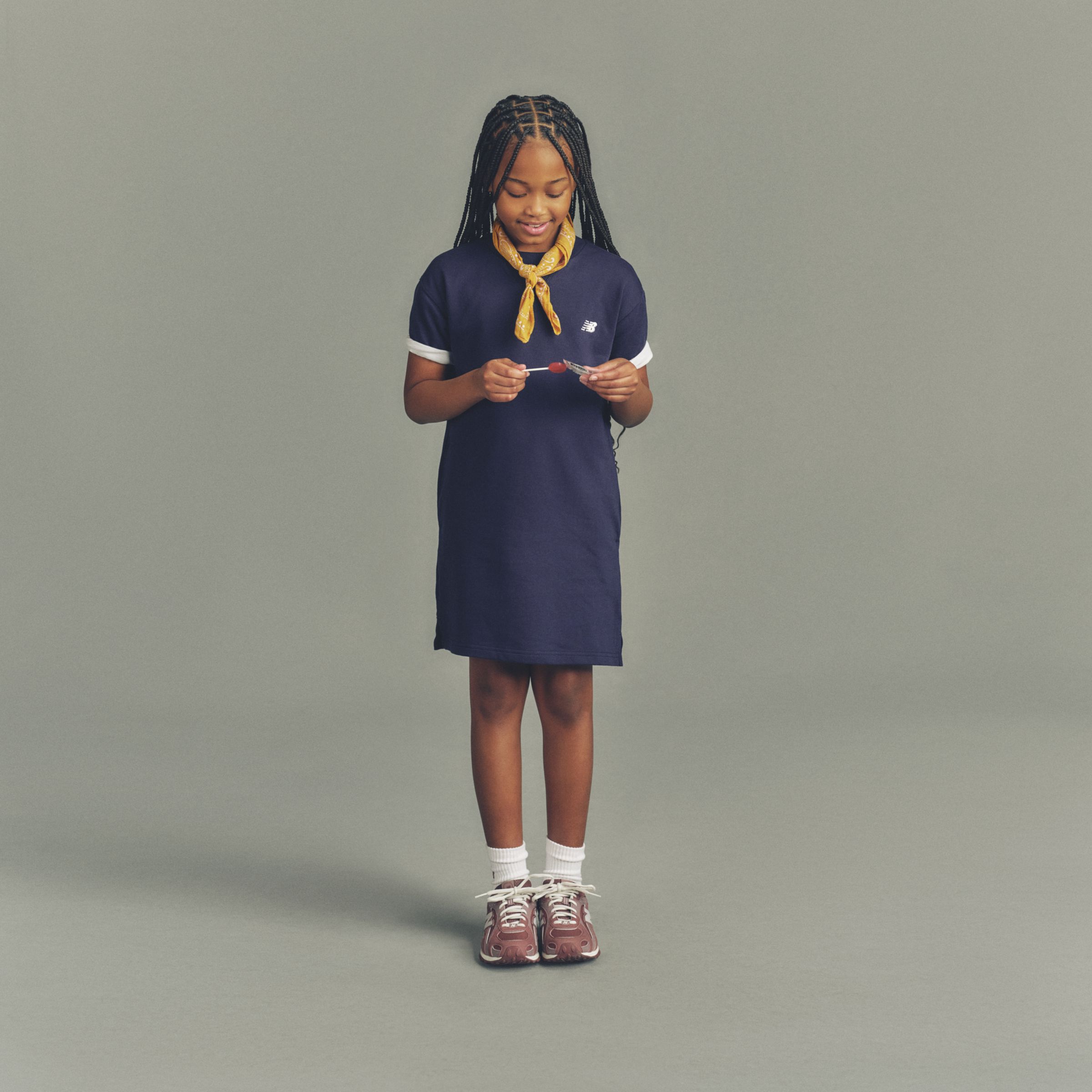 New Balance French Terry Dress, YD62W7KYNNY