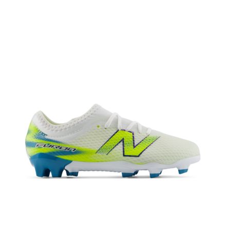 Furon Team Jnr FG V9, WHITE with ALKALINE GREEN, YF3F3V9