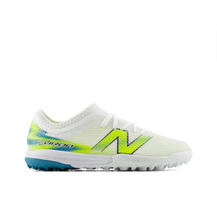 Furon Team Jnr TF V9, WHITE with ALKALINE GREEN, YF3T69A