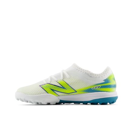 Furon Team Jnr TF V9, WHITE with ALKALINE GREEN, YF3T69A