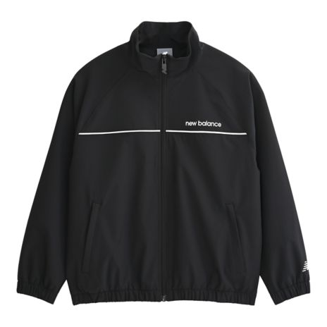Mesh Lined Woven Track Jacket