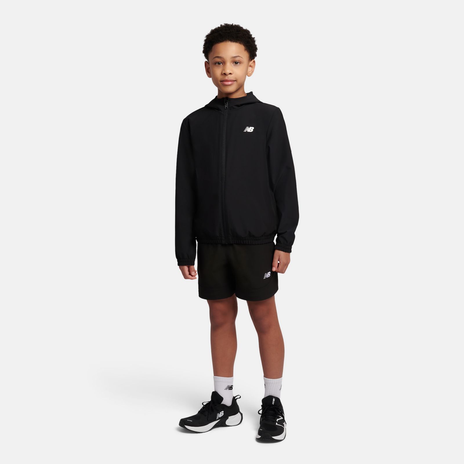 Детские куртки New Balance NB Essential Full Zip Track Jacket — фото 2