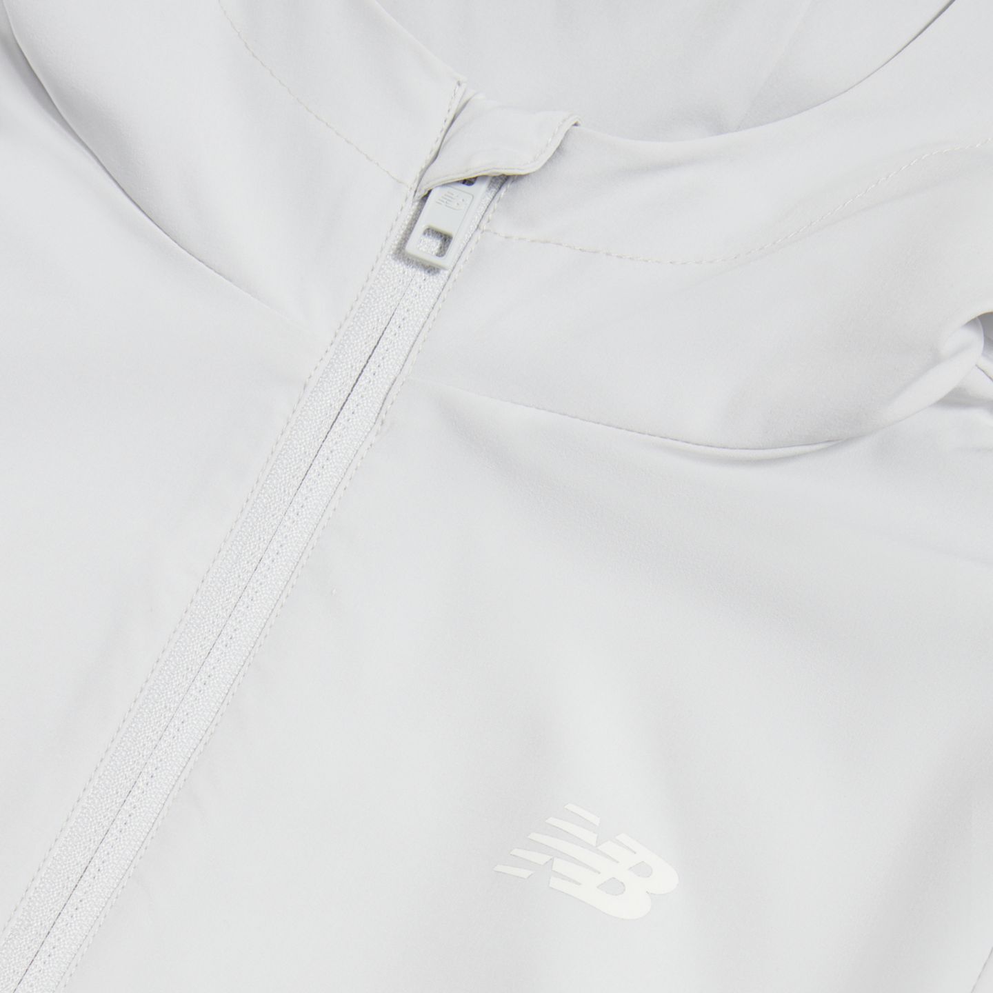 Детская куртка New Balance NB Essential Full Zip Track Jacket, цвет: Серый — фото 6