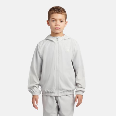 Детская куртка New Balance NB Essential Full Zip Track Jacket, цвет: Серый