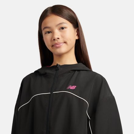 Contrast Piping Track Jacket
