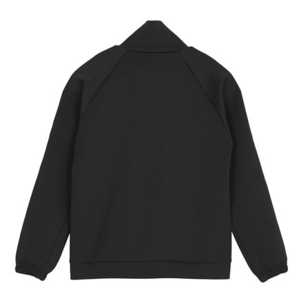 ポンチフルジップジャージジャケット, BLACK with Black, YJ6191OQBK