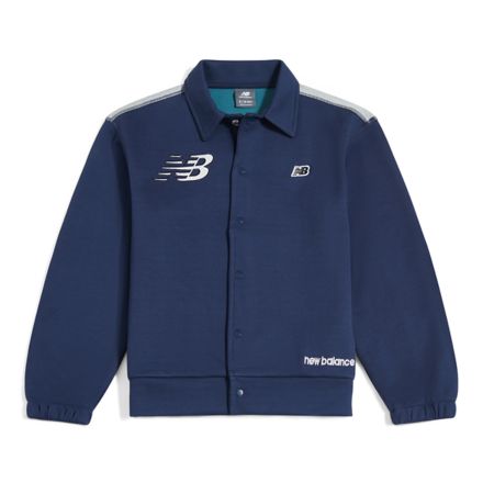 Premium Bomber Jacket, NB NAVY with Blue, YJ61U5VFNNY