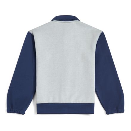 Premium Bomber Jacket, NB NAVY with Blue, YJ61U5VFNNY