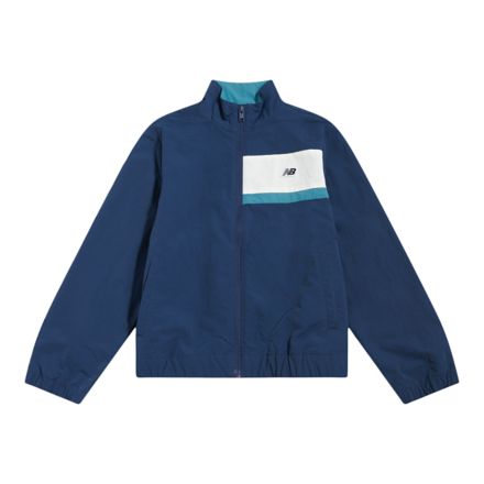 Premium Paneled Track Jacket, NB NAVY, YJ61X4NXNNY