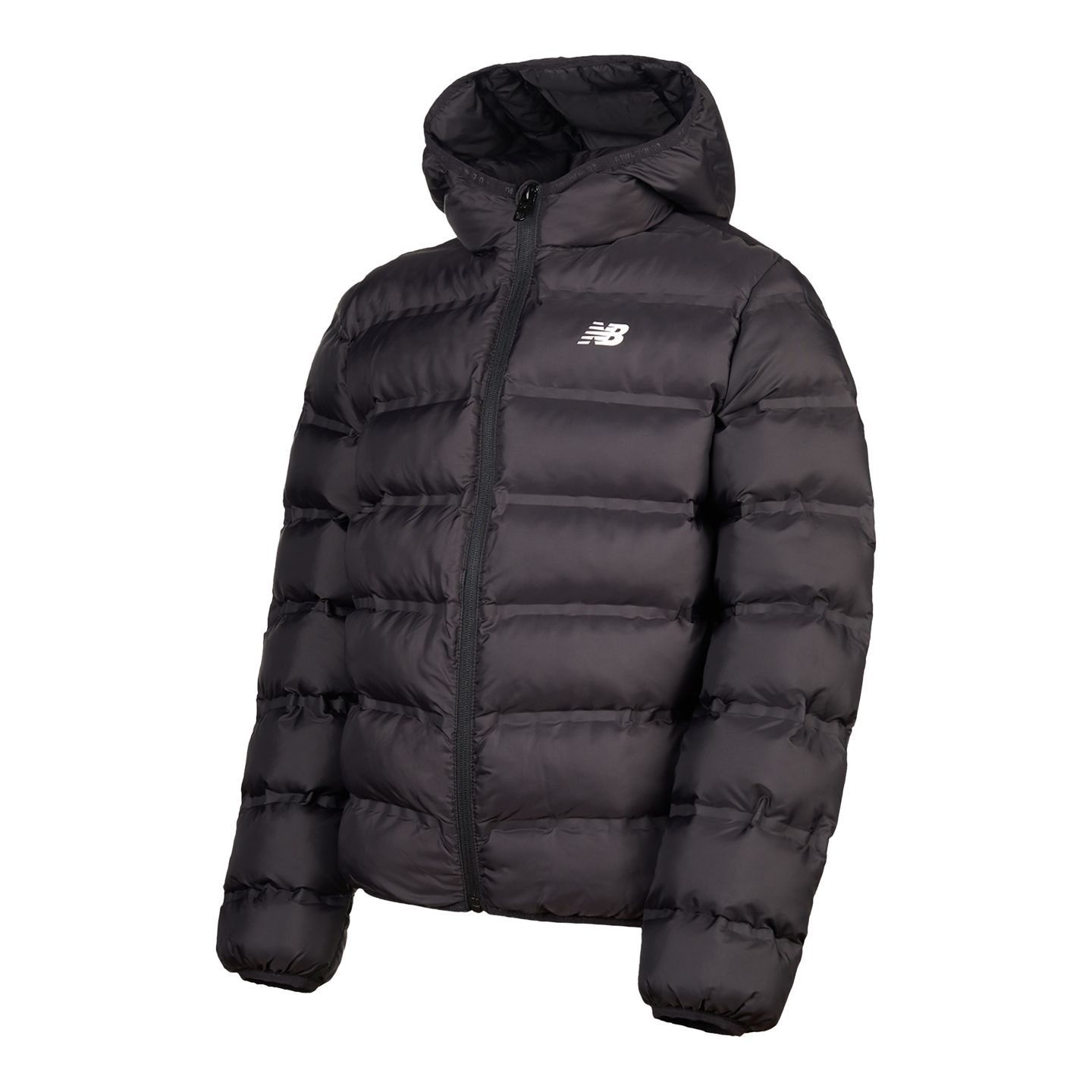 Детская куртка New Balance Bond Quilted, цвет: Чёрный разноцветный — фото 2