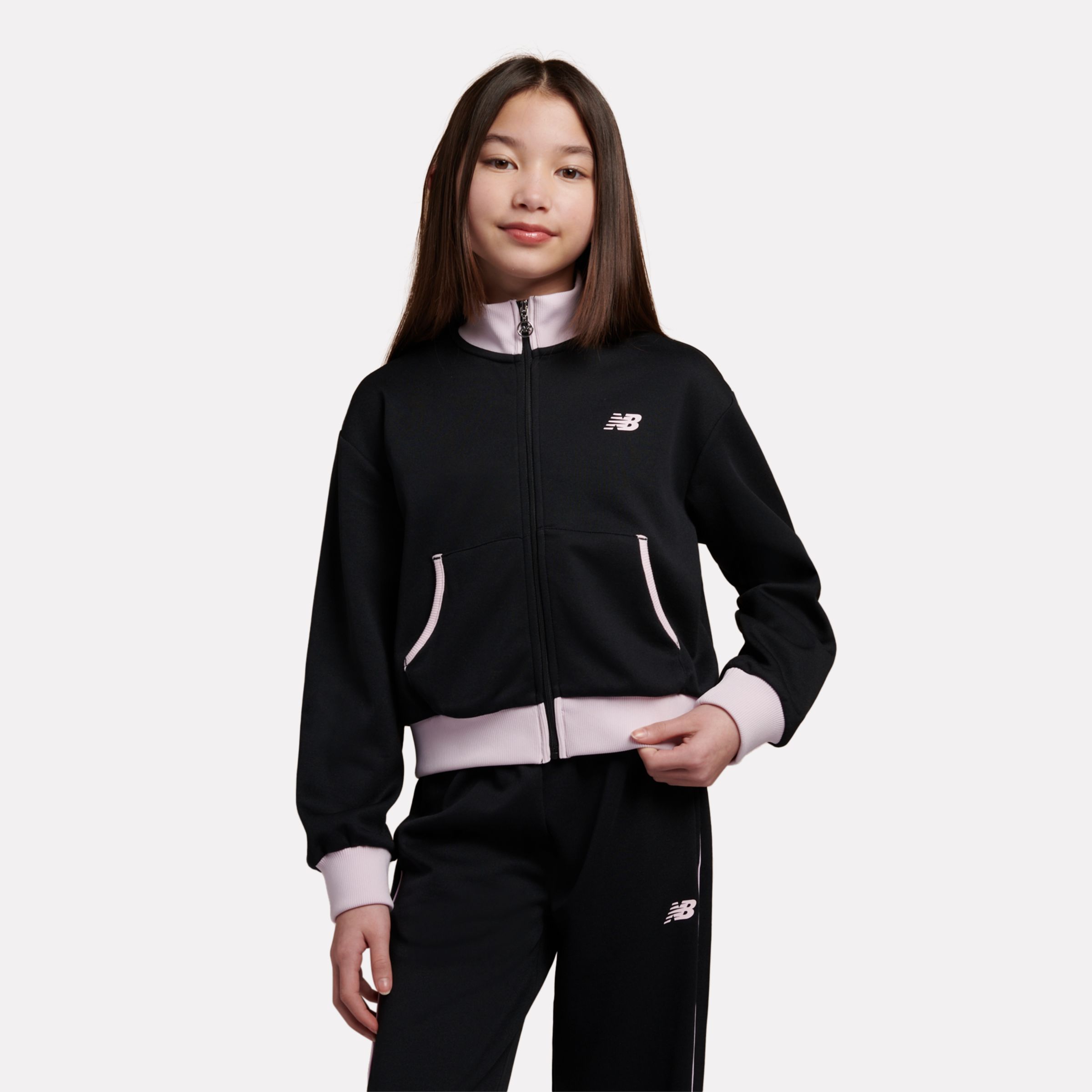 New Balance Athletics Varsity Track Jacket, YJ62B4WVBK