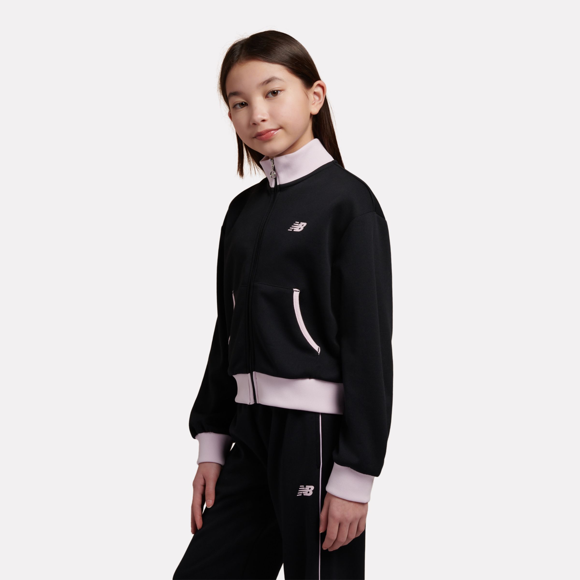 New Balance Athletics Varsity Track Jacket, YJ62B4WVBK