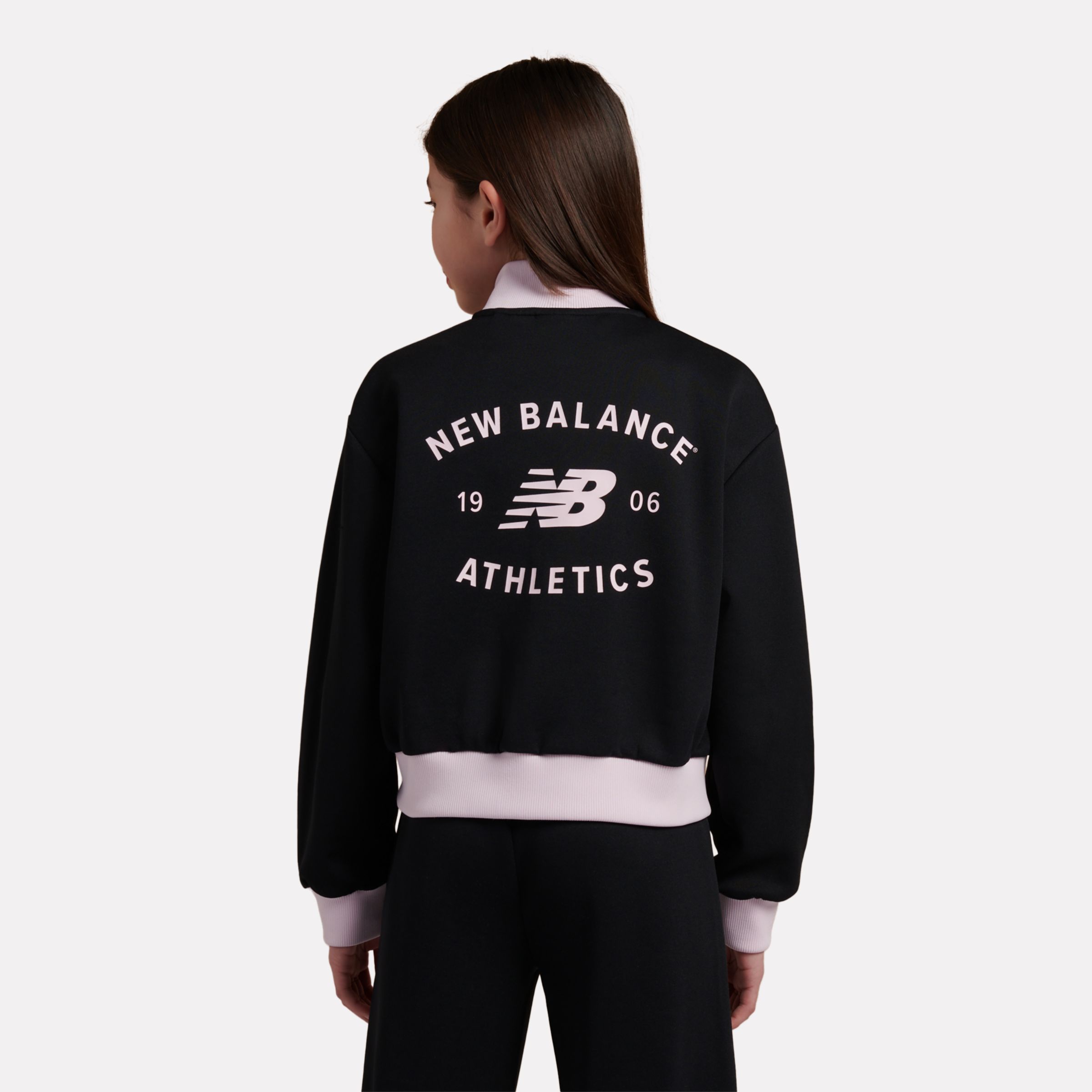 New Balance Athletics Varsity Track Jacket, YJ62B4WVBK