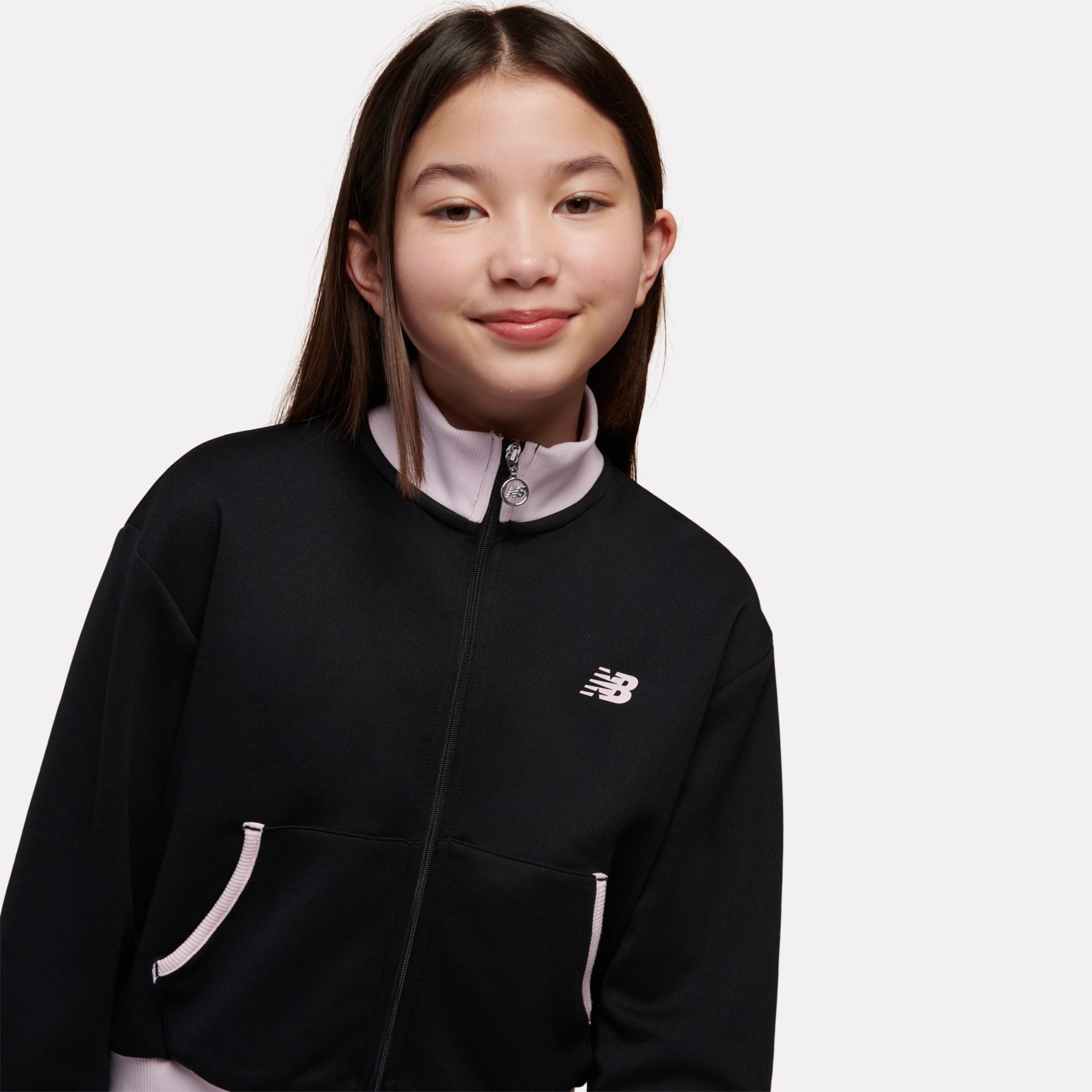 New Balance Athletics Varsity Track Jacket, YJ62B4WVBK