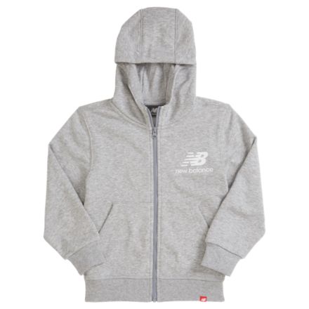 NB Sweats &agrave; capuche Youth Essentials Full Zip, YJ93500AG
