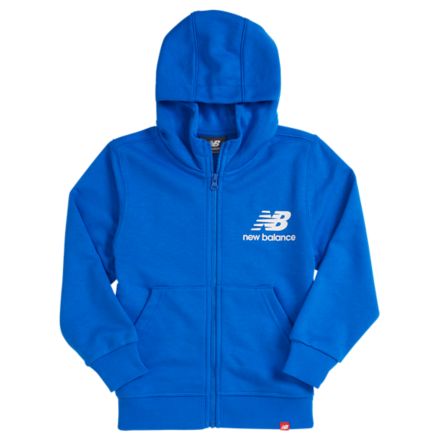 NB Sweats &agrave; capuche Youth Essentials Full Zip, YJ93500VCT