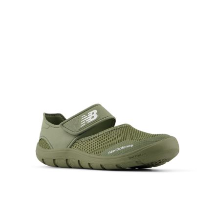 208 Hook and Loop, Dark Olivine with White, YO208TB2