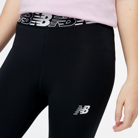 Relentless Crossover High Rise 7/8 Tight, BLACK, YP21177BK